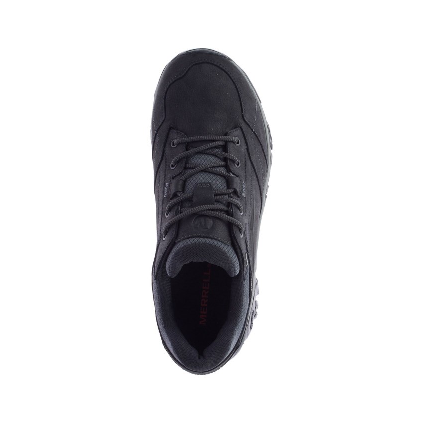 Basket Merrell Moab Adventure Lace Waterproof Noir Homme | N.X.AJRN